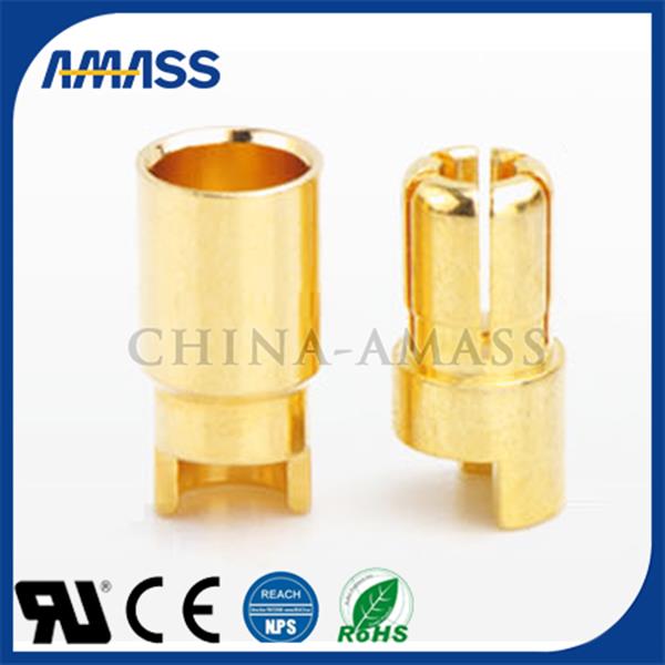 GC6010 ​6mm banana connector,6mm banana plug for RC