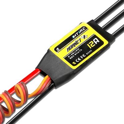 HTIRC Hornet 12A Brushless ESC 2-4S BEC 5V/2A RC Airplane ESC