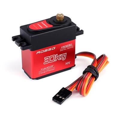 30KG Coreless Waterproof Metal Gear 180 Degrees Car Helicopter Boat Models Coreless Digital Servo For RC