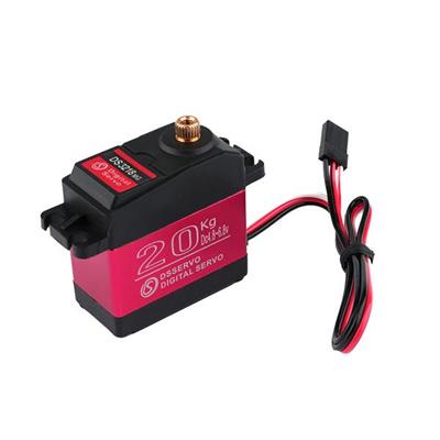 DS3218MG 20KG Waterproof Large Torque High Voltage 5V-6.8V Digital Metal Shell Car Robot With 25T Arm Servo DS3218 For RC