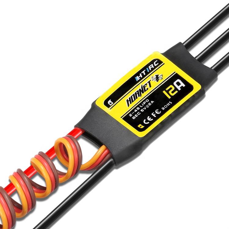 Aiyouxi Htirc Hornet Series 6A 2-4S Brushless ESC with 5V/0.5A BEC for RC Airplane 